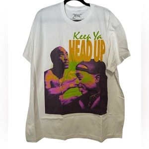2PAC Tupac Shakur "Keep Ya Head Up" t-shirt Size XL